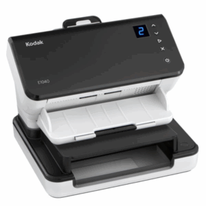 پنل کنترلی اسکنر کداک E1040 با دکمههای لمسی و صفحهنمایش عددی