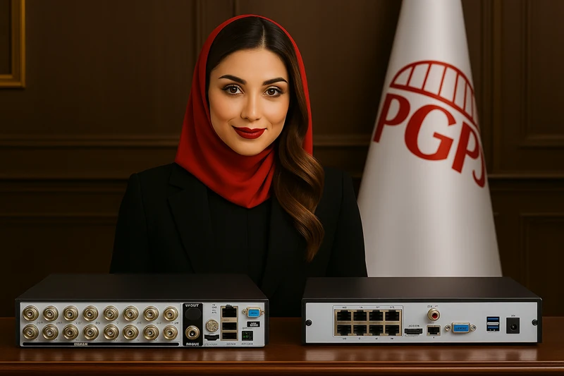 تفاوت NVR و DVR پیشرو گستر پرگاس جنوب